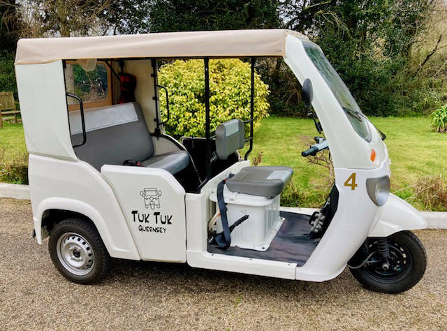 Electric Tuk Tuk Guernsey